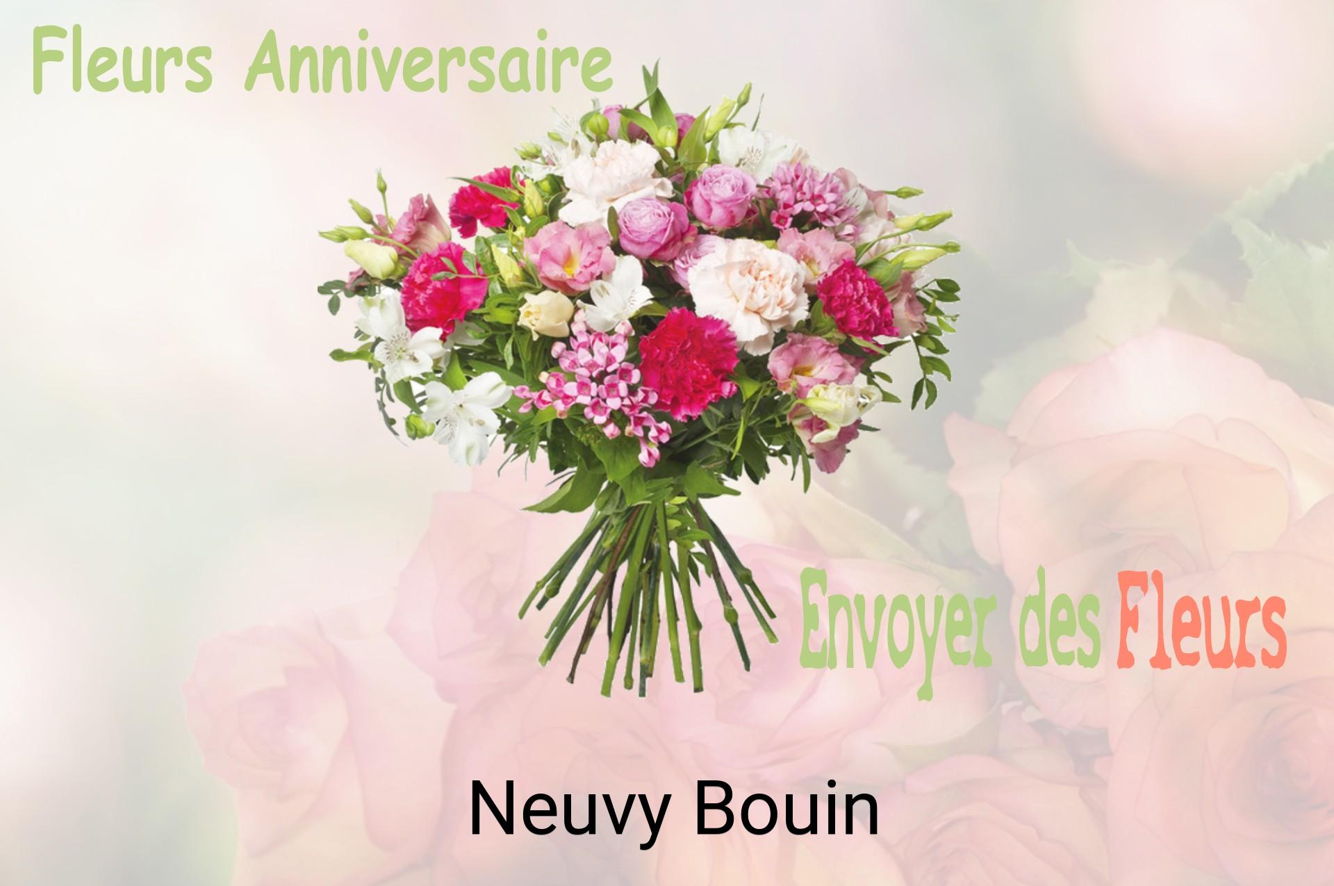 Bouquet de fleurs d’anniversaire livré à Neuvy-Bouin